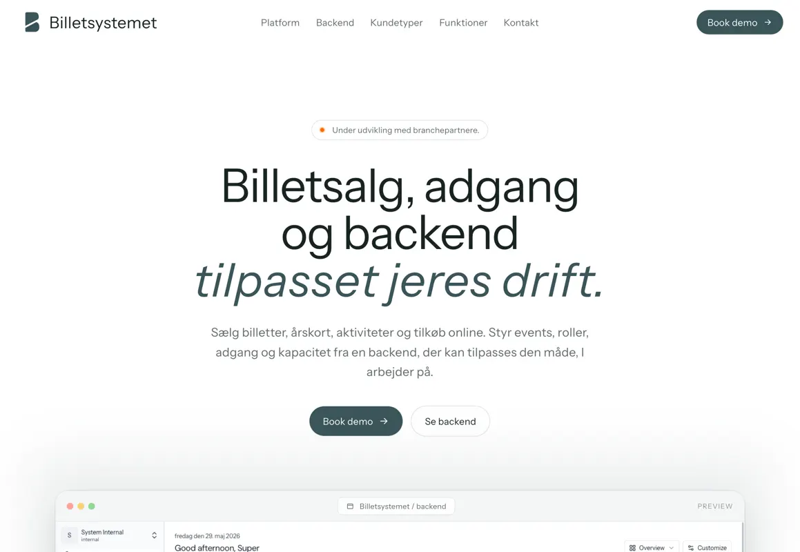 Billetsystemet
